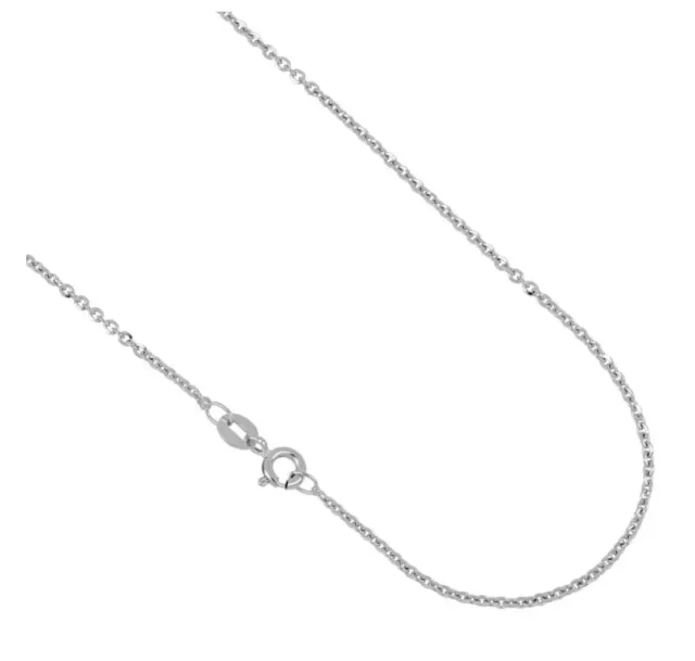 Gioielli Celiento rolo diamantata catena oro bianco 18kt