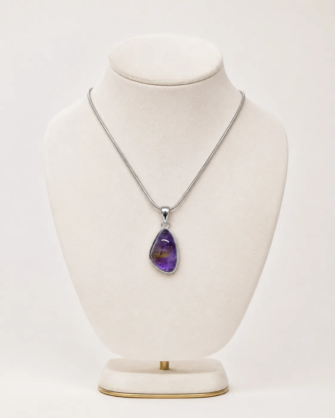 Victoria Jane Ametrine collana argento ametrina naturale