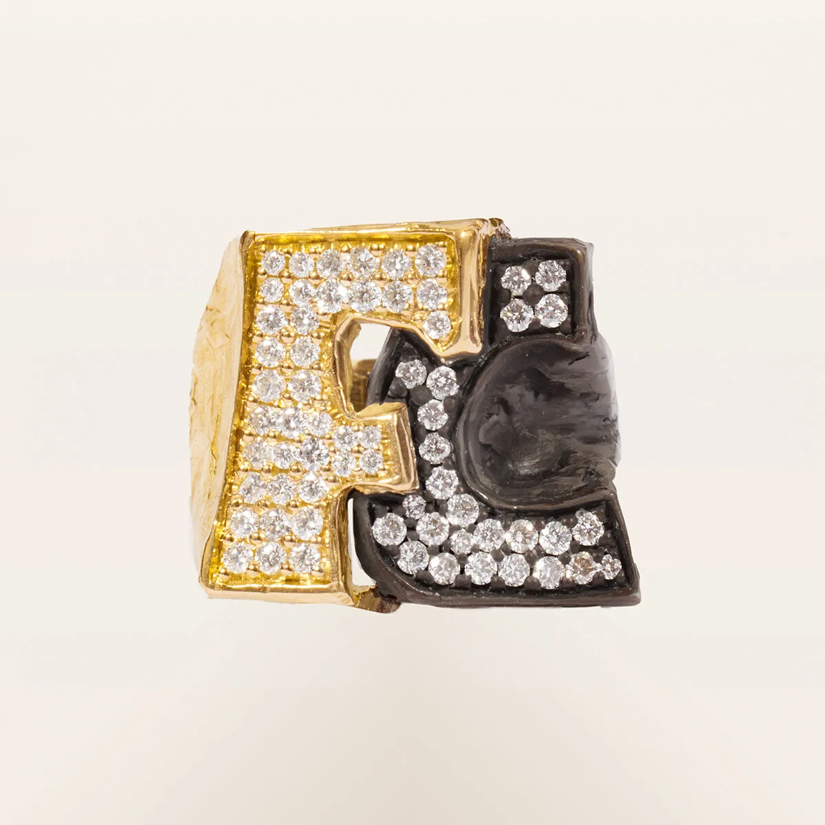 Alfredo Correnti Ego Double anello doppio