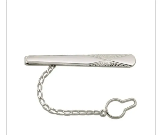 Gioielli Celiento fermacravatta uomo oro bianco 18kt