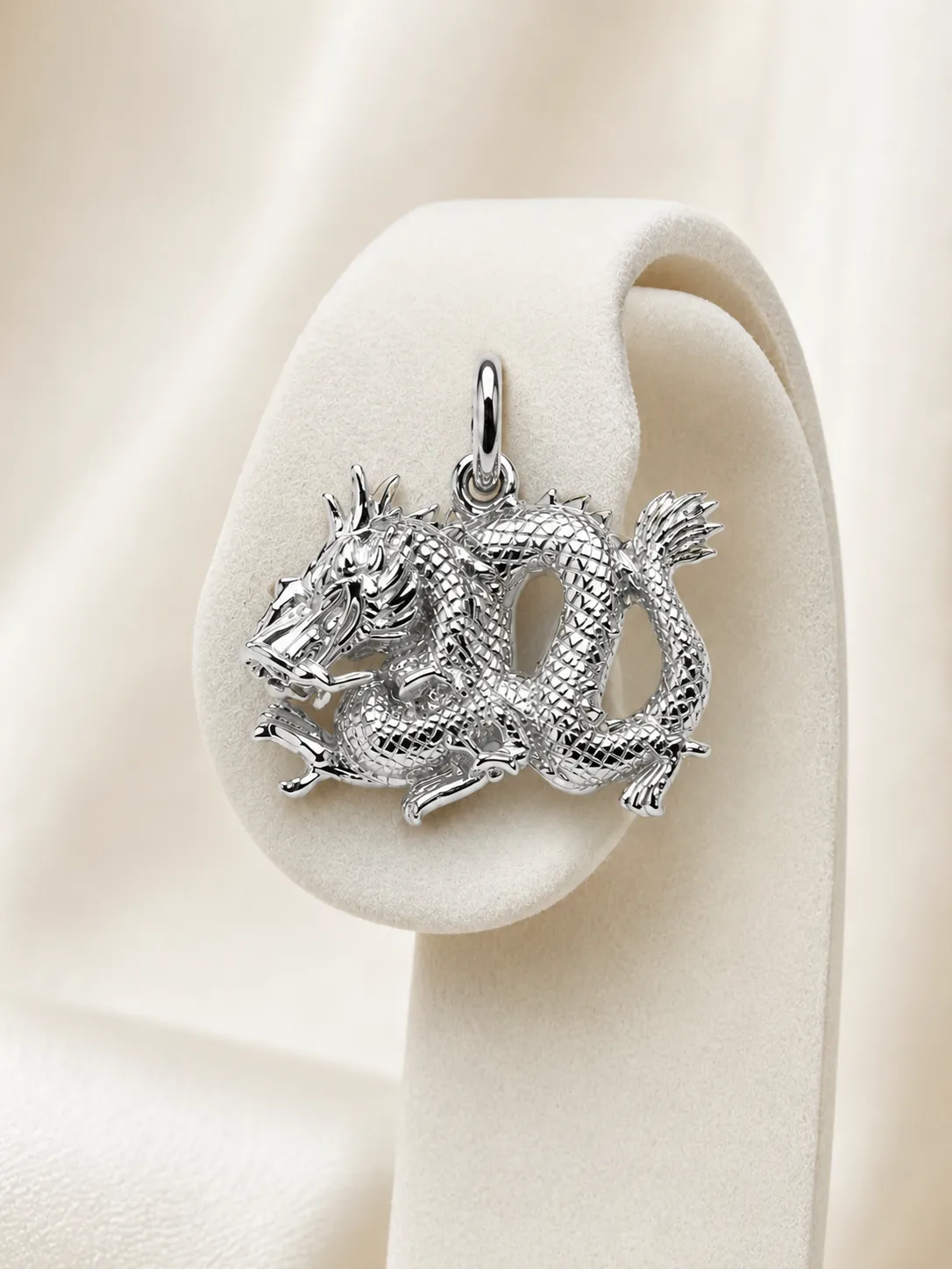 Victoria Jane Chinese Dragon charm argento drago