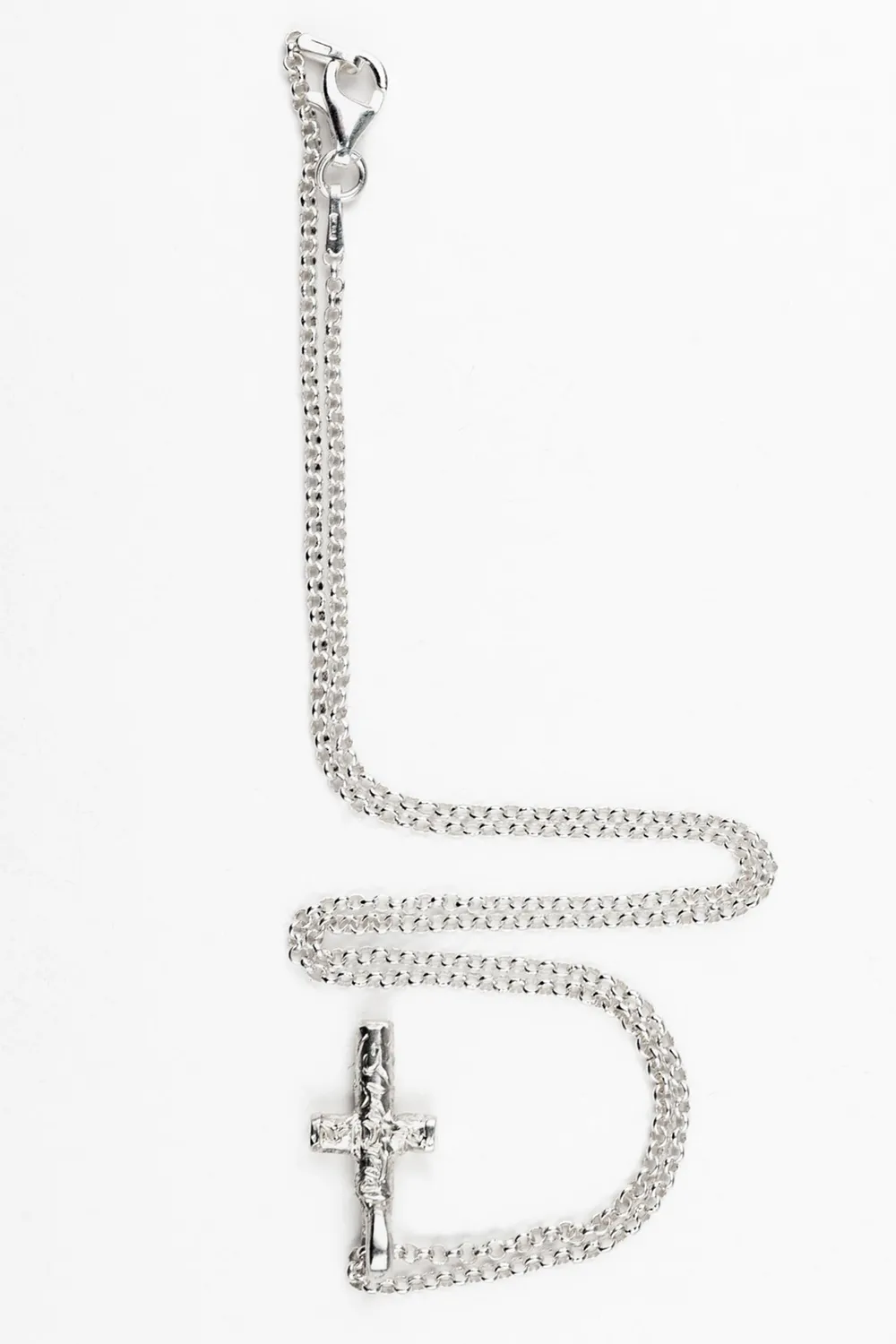 Flor Rubaja Jewelry Croce collana argento 925 42 cm