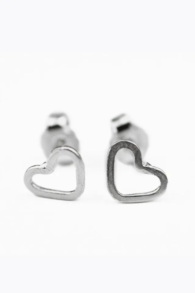 Flor Rubaja Mini Orecchini Cuore Argento