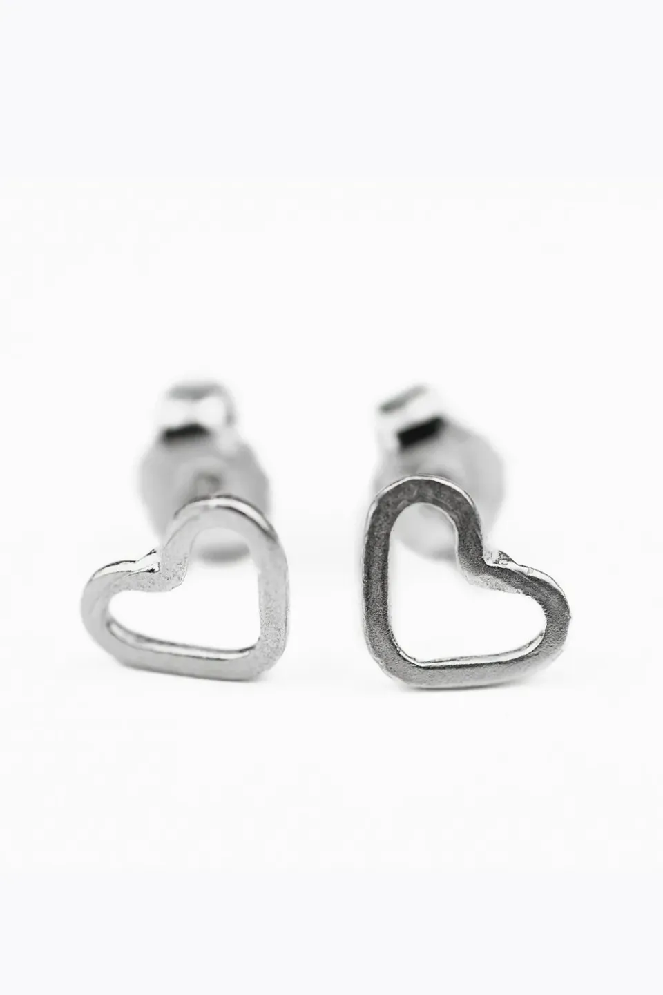 Flor Rubaja Mini Orecchini Cuore Argento