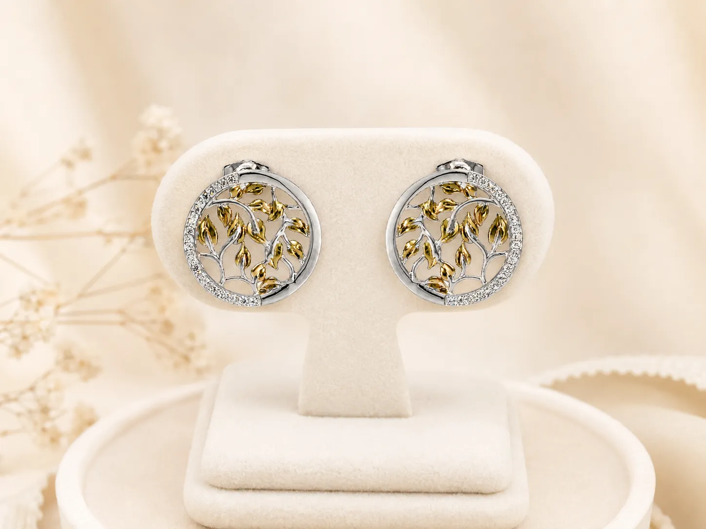 Victoria Jane Tree of Life orecchini argento albero vita