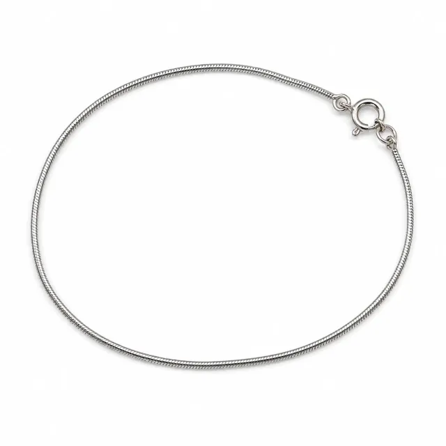 Victoria Jane Snake Chain Bracciale Argento 925 Lucido