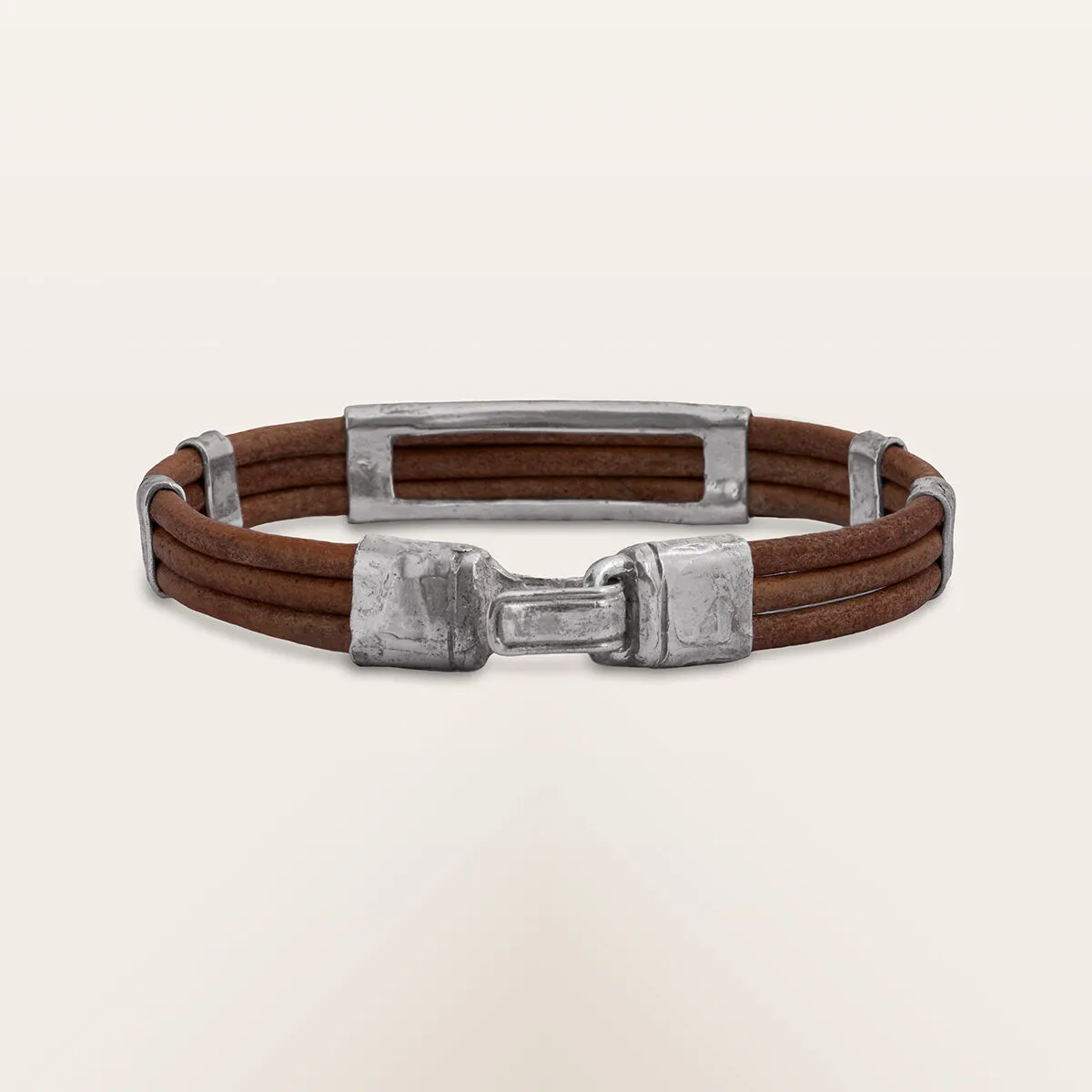 Alfredo Correnti Nesso Cuoio bracciale pelle