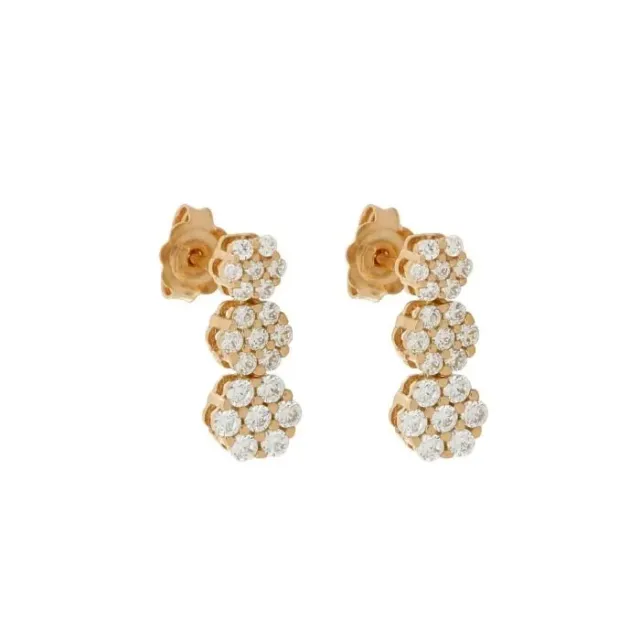Gioielli Celiento zaffiri orecchini donna oro giallo 18kt