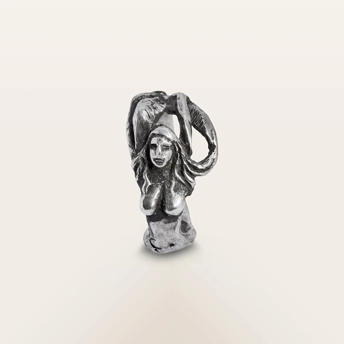 Alfredo Correnti Nesso Sirena anello donna sottile
