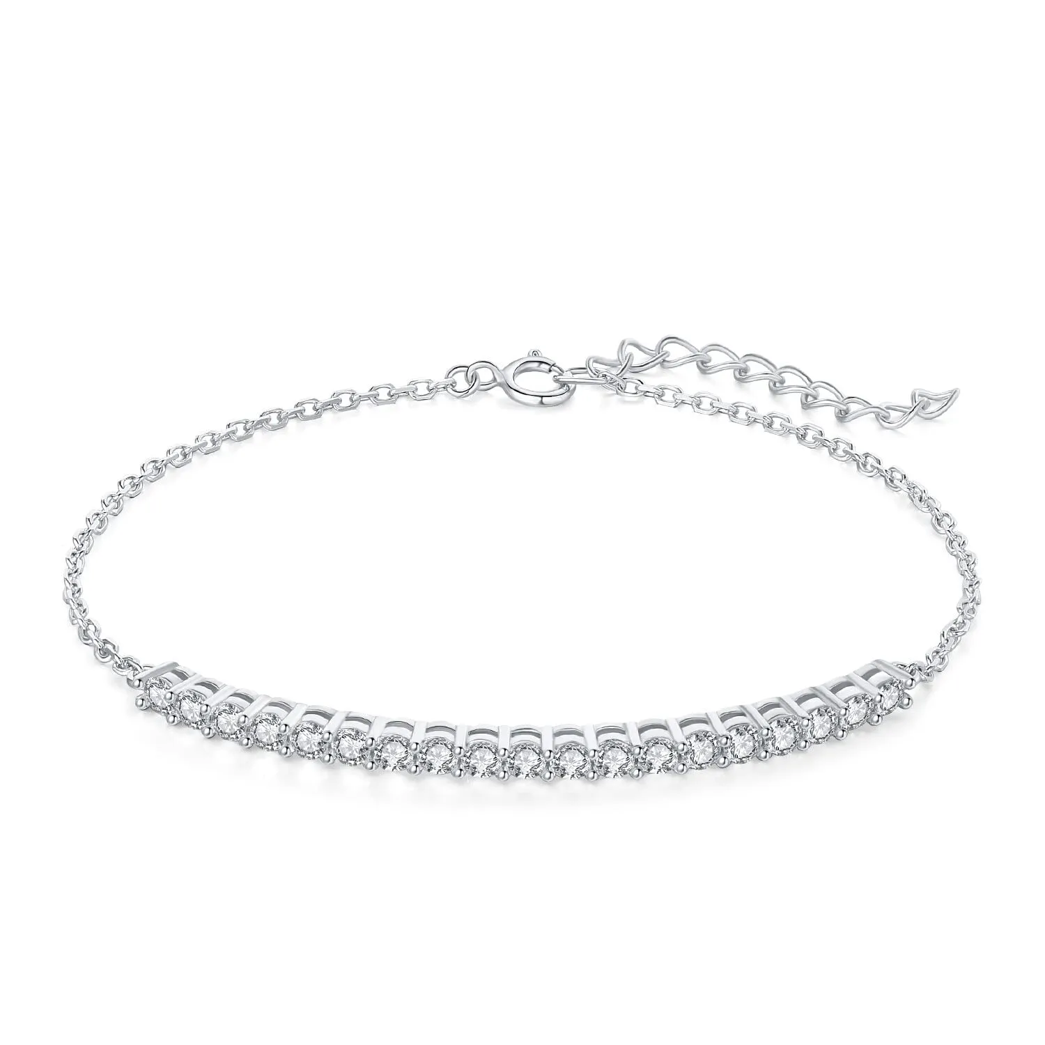 JewelryPalace Amor Eterno bracciale moissanite oro