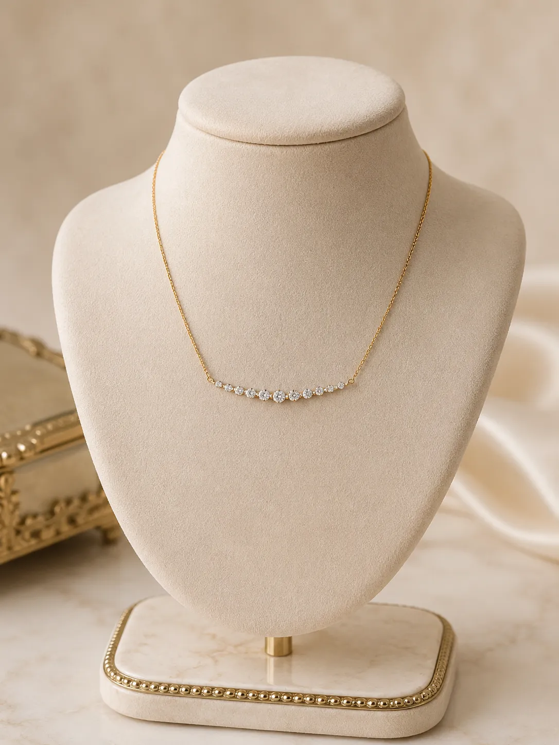Victoria Jane Pre-loved 18ct Diamond collana oro 18ct diamanti