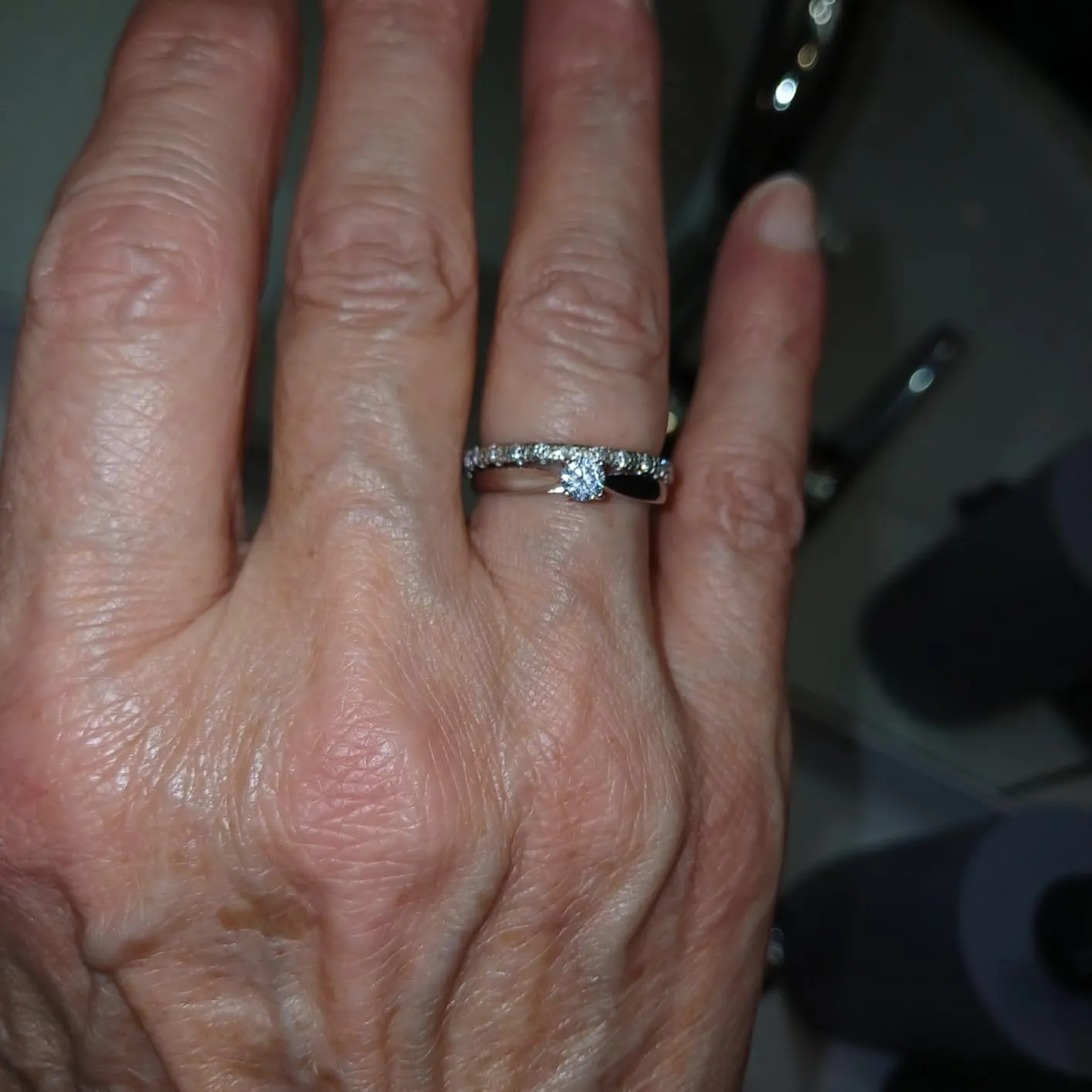 JewelryPalace Anello Solitario Fidanzamento Argento 925 Sposa