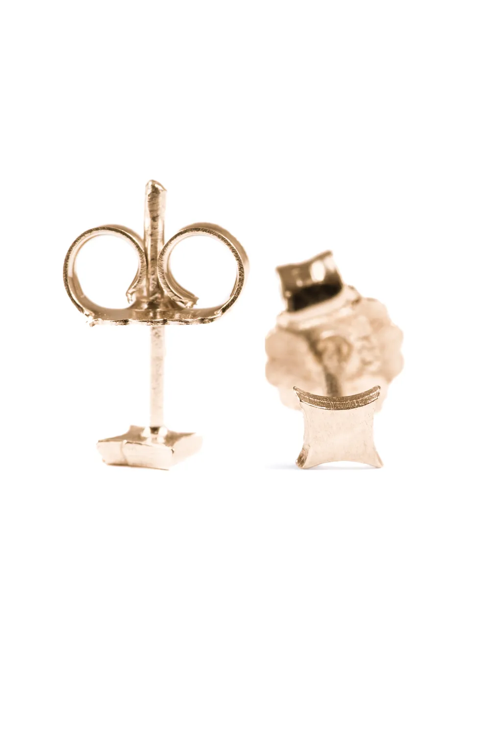 Flor Rubaja Mini Orecchini Puntine Oro 9ct