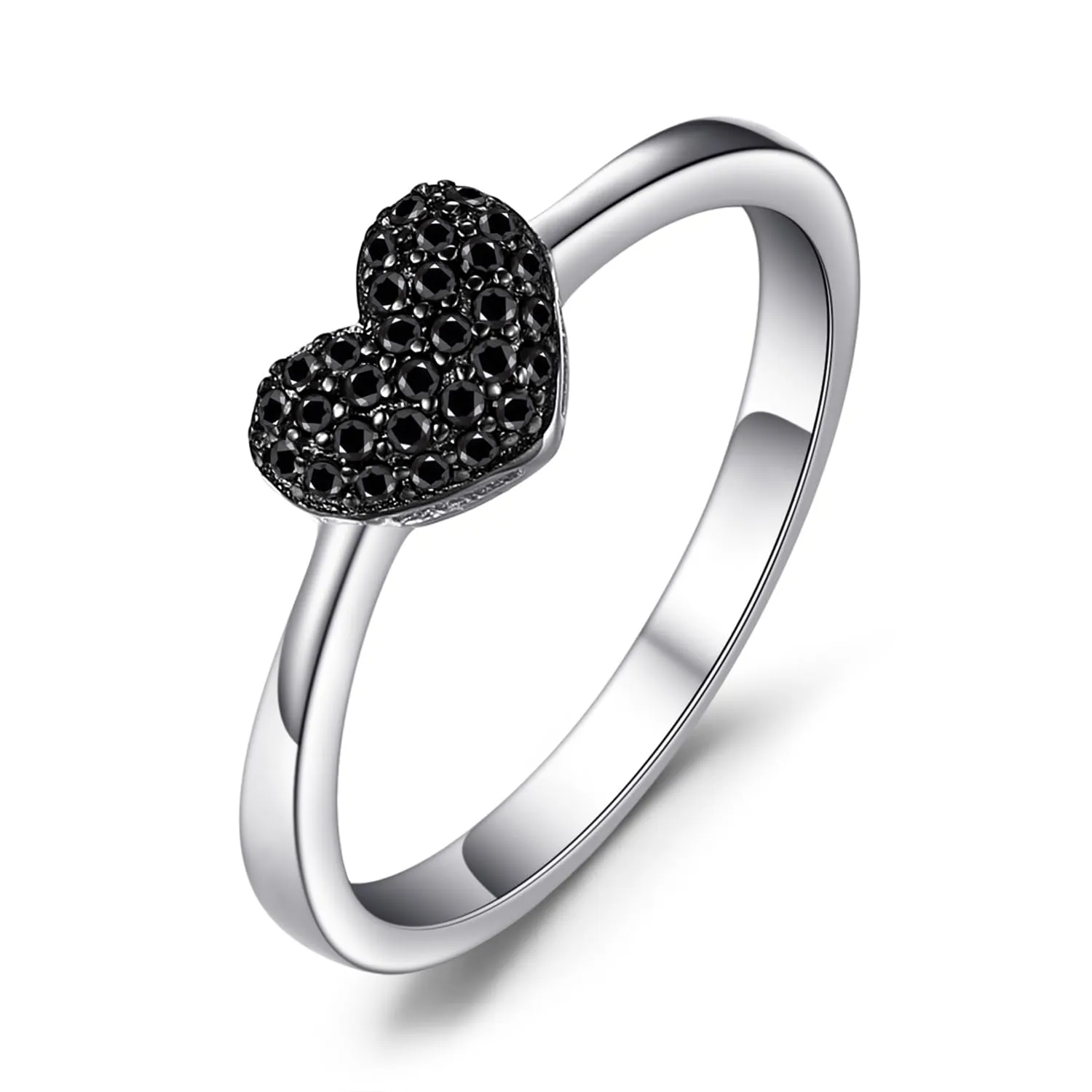 JewelryPalace Amore Cuore anello argento spinello 14.5