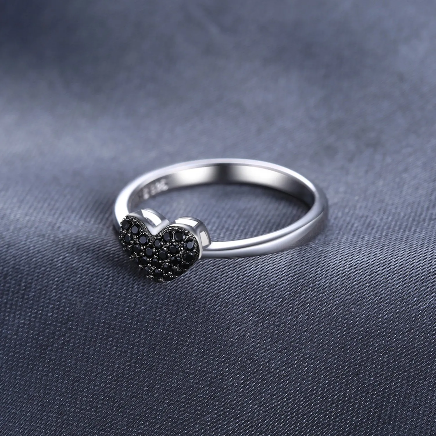 JewelryPalace Amore Cuore anello argento spinello 14.5