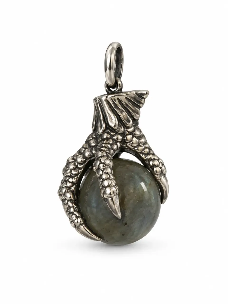 Victoria Jane Dragon ciondolo labradorite argento drago