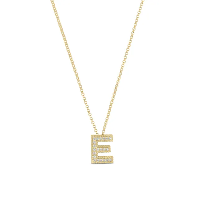 Roberto Coin Tiny Treasure collana diamanti oro giallo 18 carati