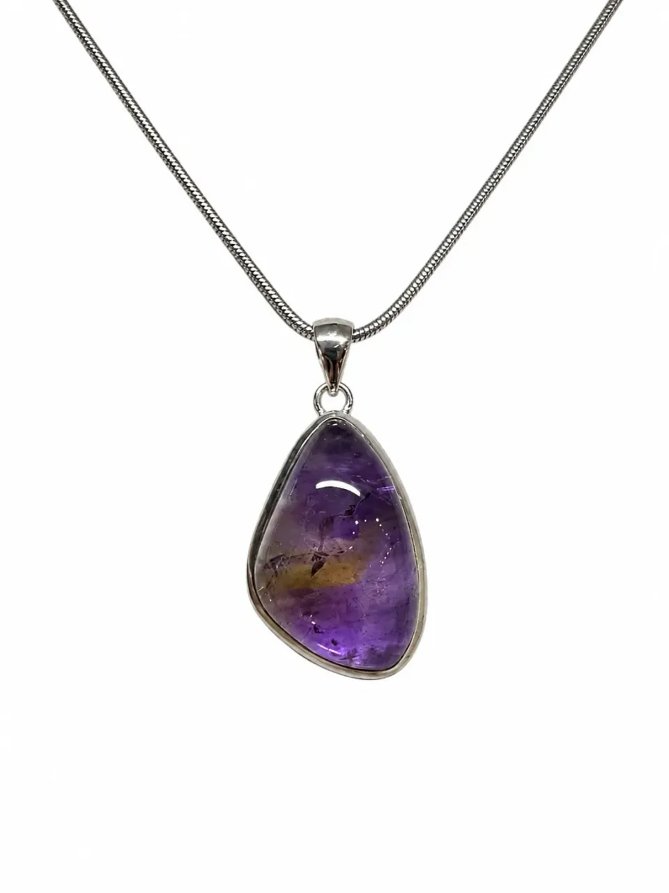 Victoria Jane Ametrine collana argento ametrina naturale