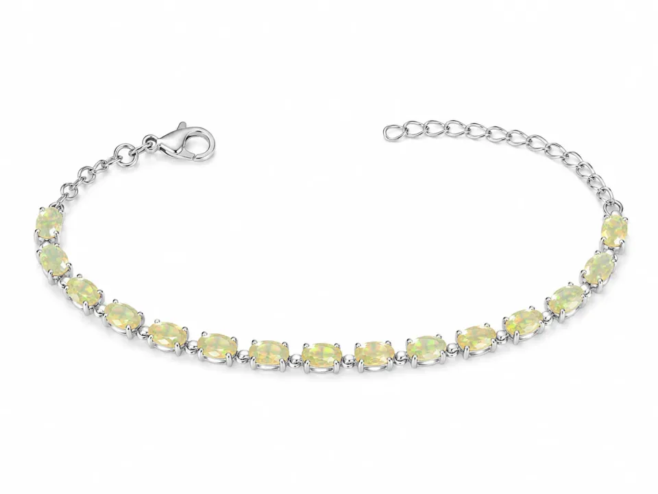 Victoria Jane Primrose bracciale opale argento sterling