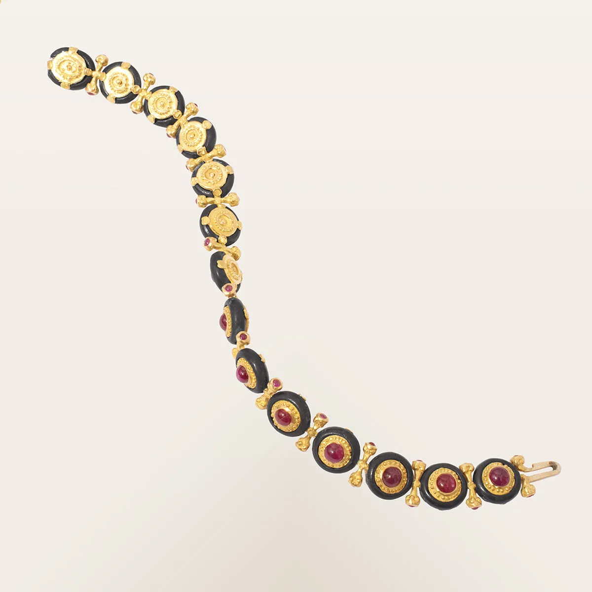 Alfredo Correnti A&C Bracciale Rubini double face