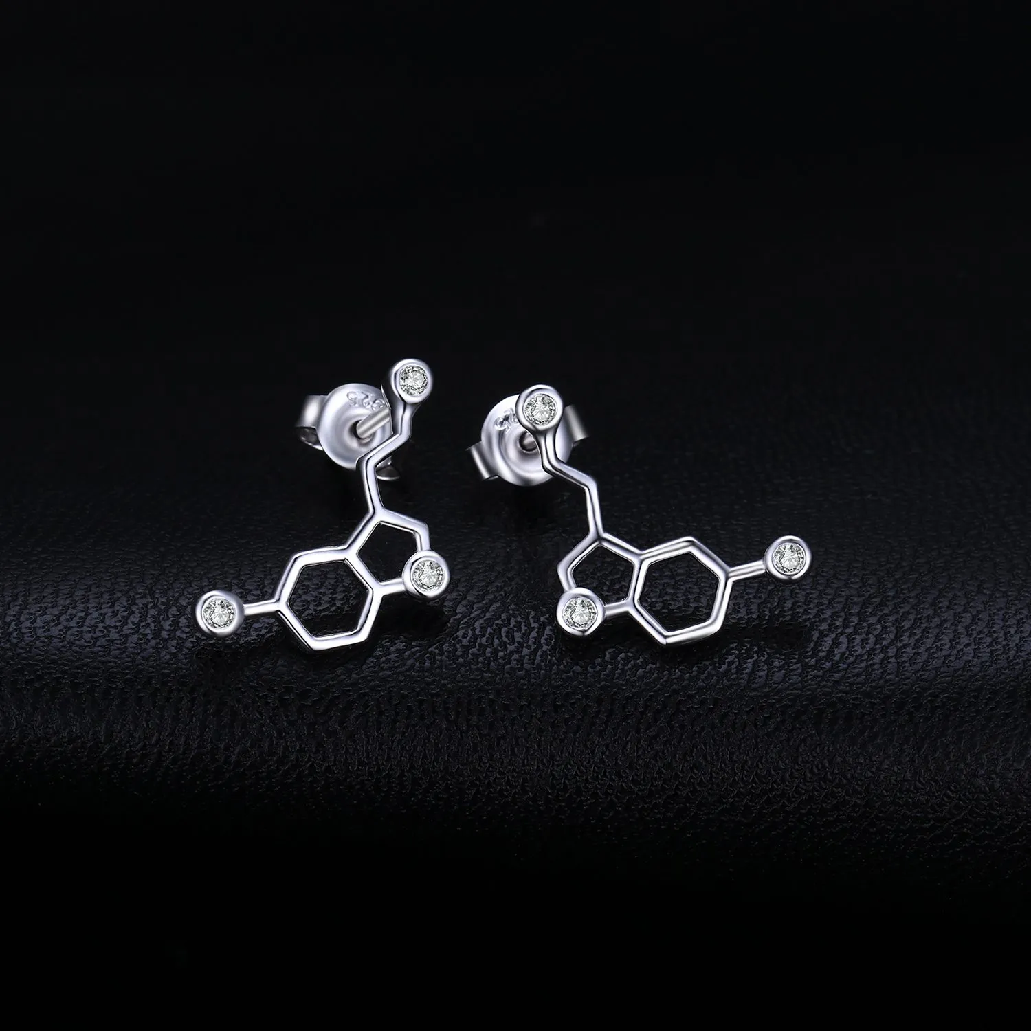 JewelryPalace Serotonina Orecchini Argento 925 Zirconia
