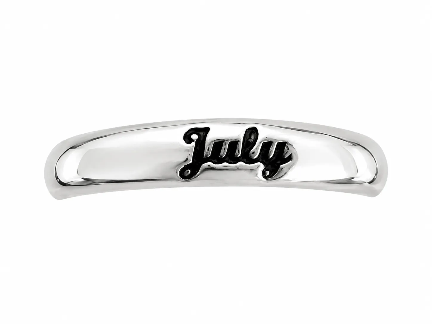 Victoria Jane July anello rubino argento sterling luglio