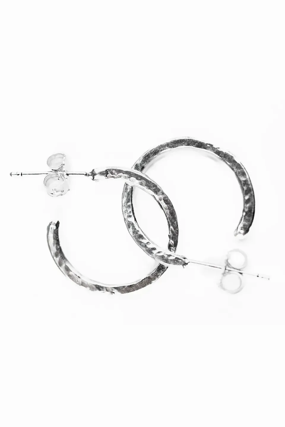 Flor Rubaja Martellati orecchini argento 925 23 mm
