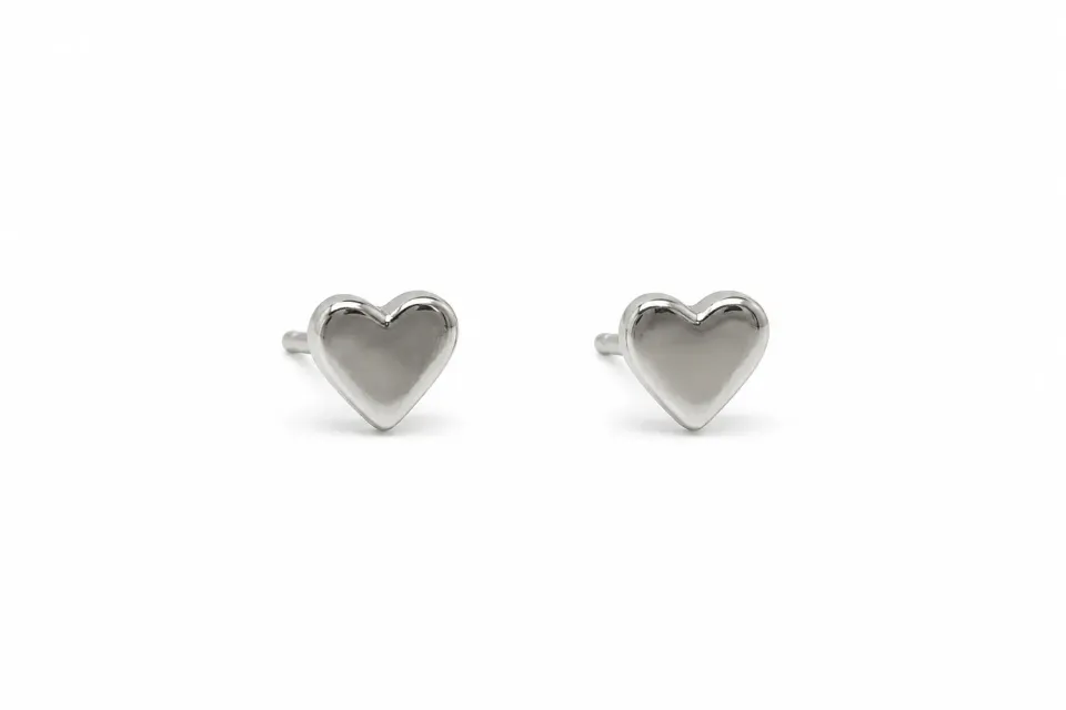 Victoria Jane Love You Heart orecchini argento cuore