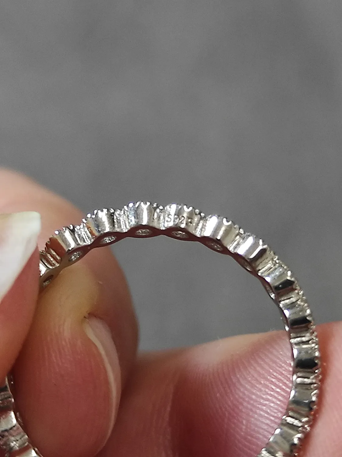 JewelryPalace set 3 anelli argento zirconia marquise