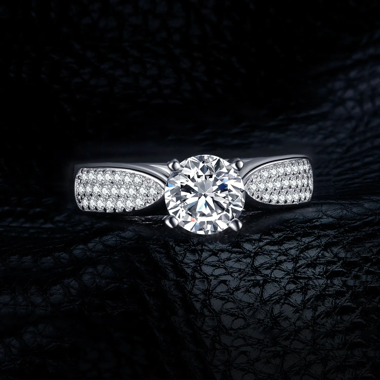 JewelryPalace Anniversario anello argento diamante simulato