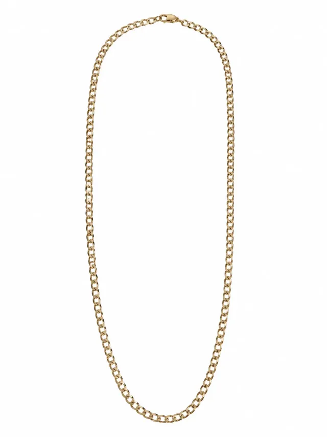 Victoria Jane Flat Curb collana oro 9ct 61 cm usata