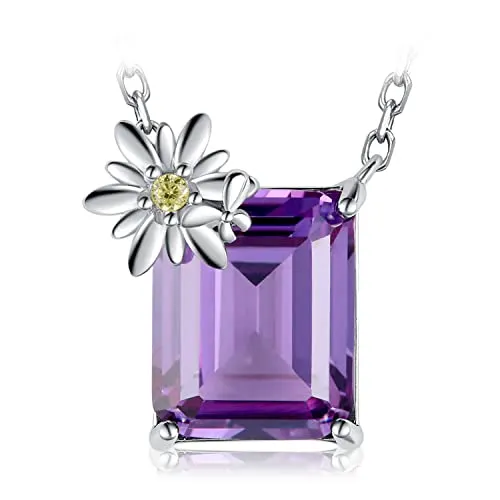JewelryPalace Margherita collana argento 925 alessandrite 4ct