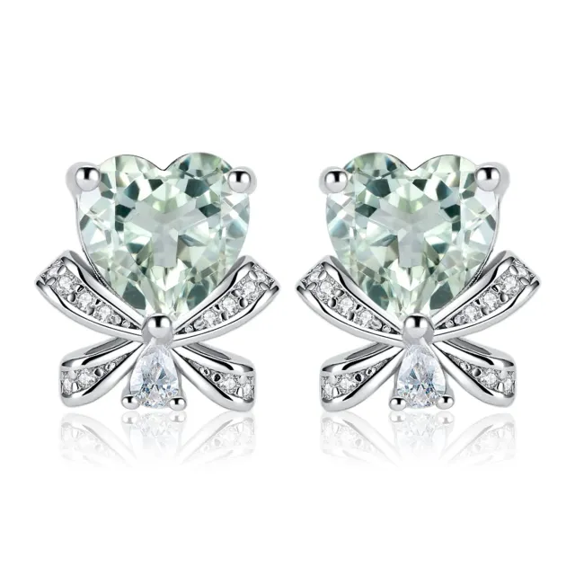 JewelryPalace Farfalla 2.8ct Orecchini Argento Verdi