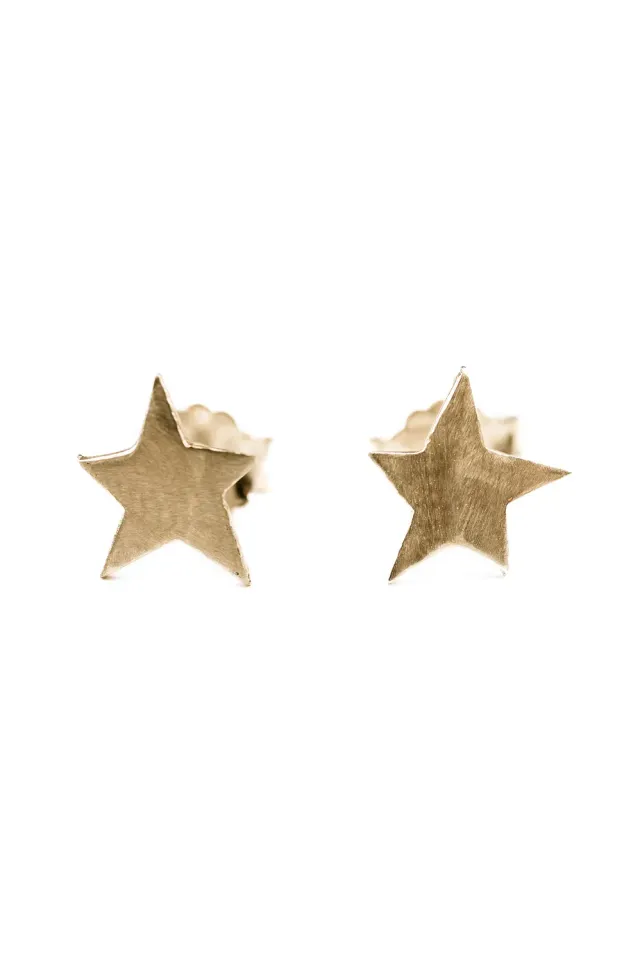 Flor Rubaja Mini I Stella orecchini oro 9ct