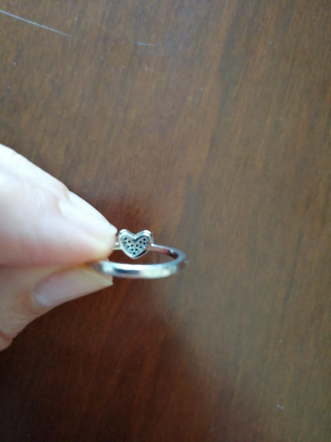 JewelryPalace Amore Cuore anello argento spinello 14.5