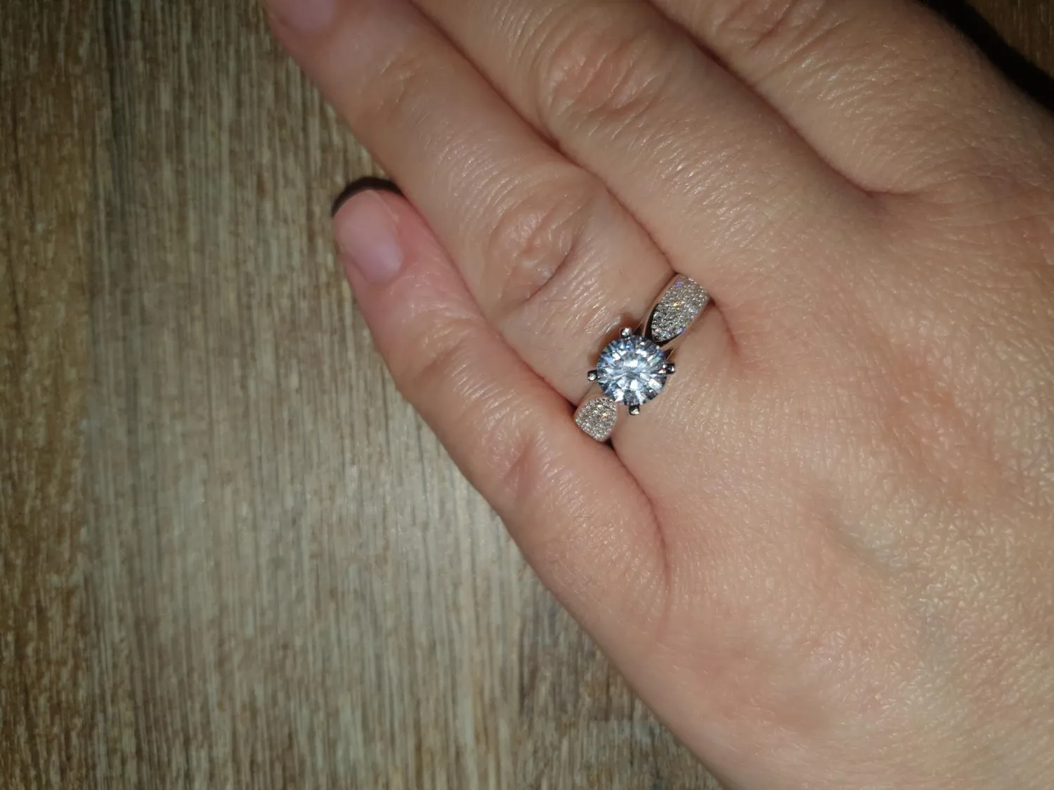 JewelryPalace Anniversario anello argento diamante simulato