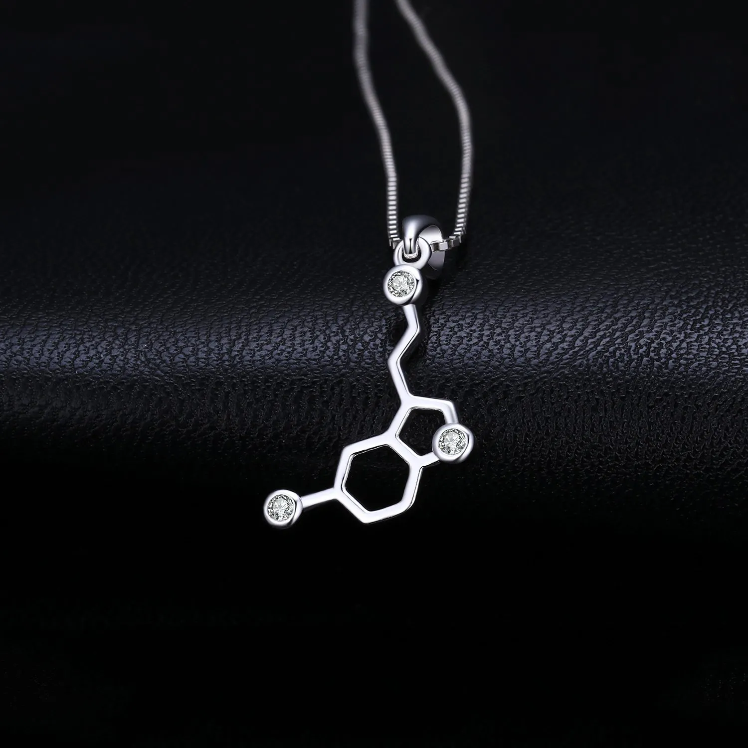 JewelryPalace Serotonina 0.2ct Zirconia collana argento 925