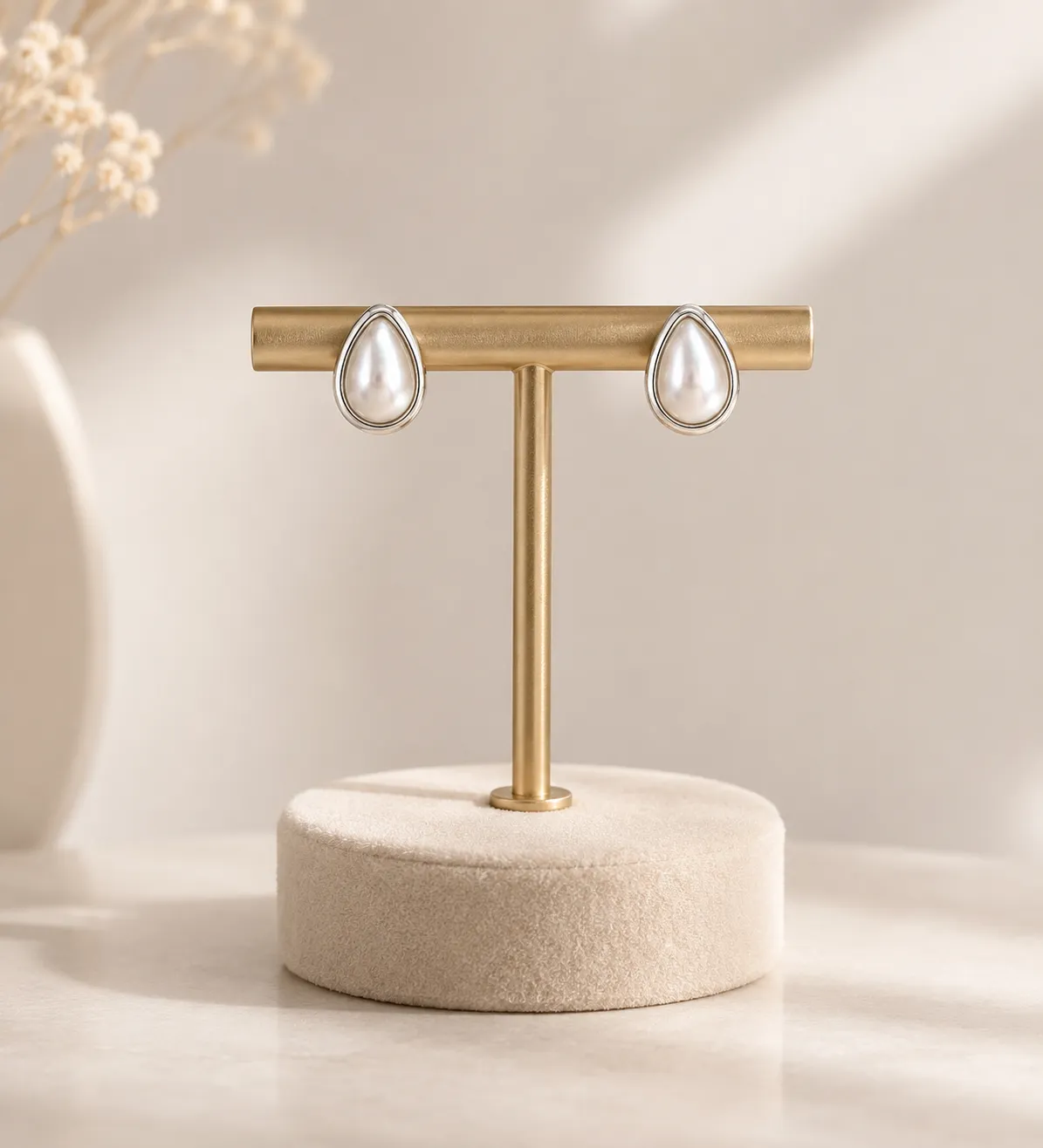 Victoria Jane Teardrop orecchini argento perla a goccia