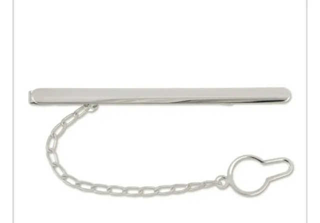 Gioielli Celiento fermacravatta uomo oro bianco 18kt