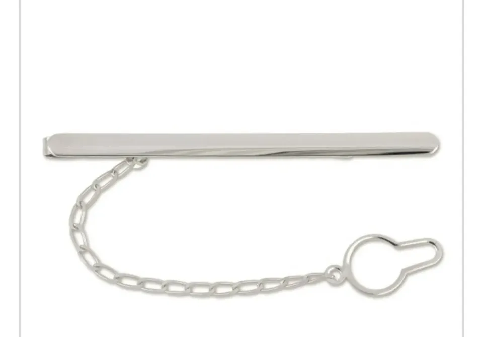 Gioielli Celiento fermacravatta uomo oro bianco 18kt