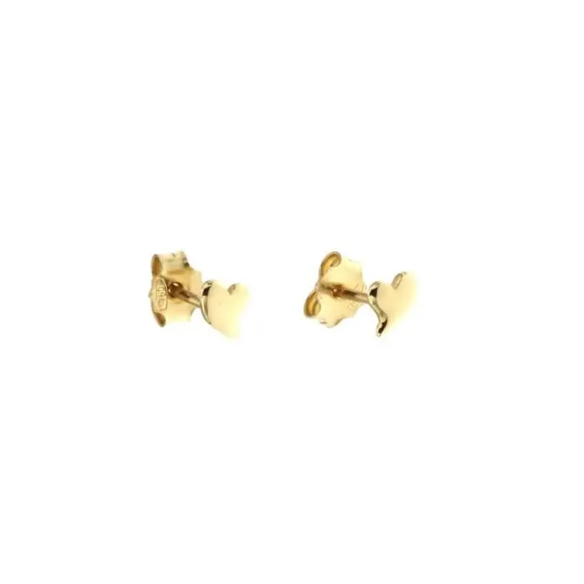 Gioielli Celiento Cuore orecchini oro giallo 18 kt