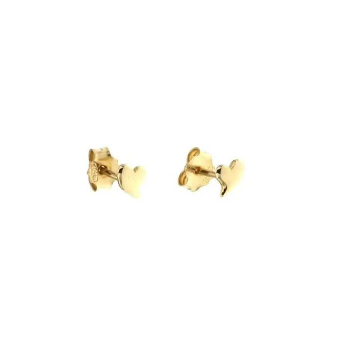 Gioielli Celiento Cuore orecchini oro giallo 18 kt
