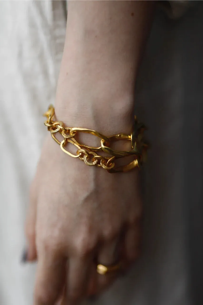 Flor Rubaja Wave Water bracciale argento 925 25 cm