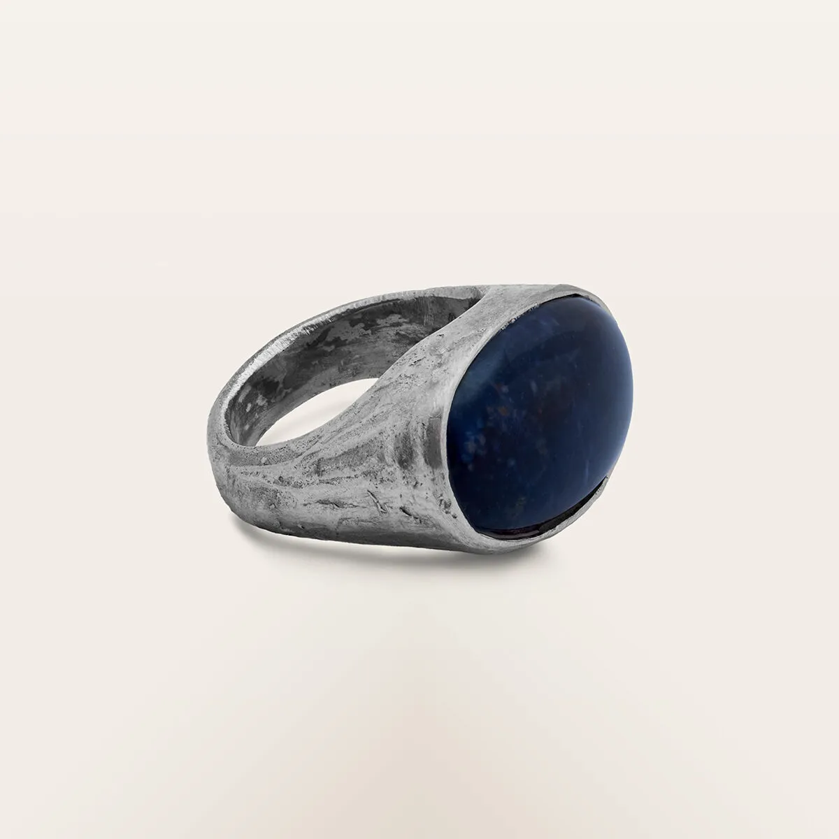 Alfredo Correnti Gea Sodalite anello in sodalite