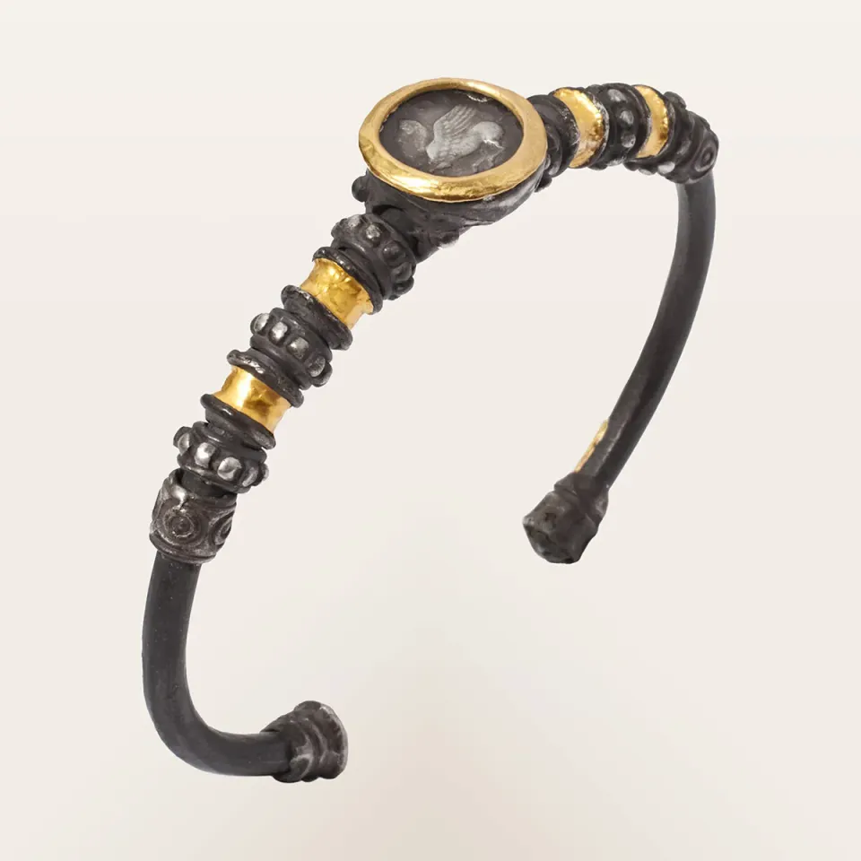 Alfredo Correnti Aeterna bracciale rigido Pegaso