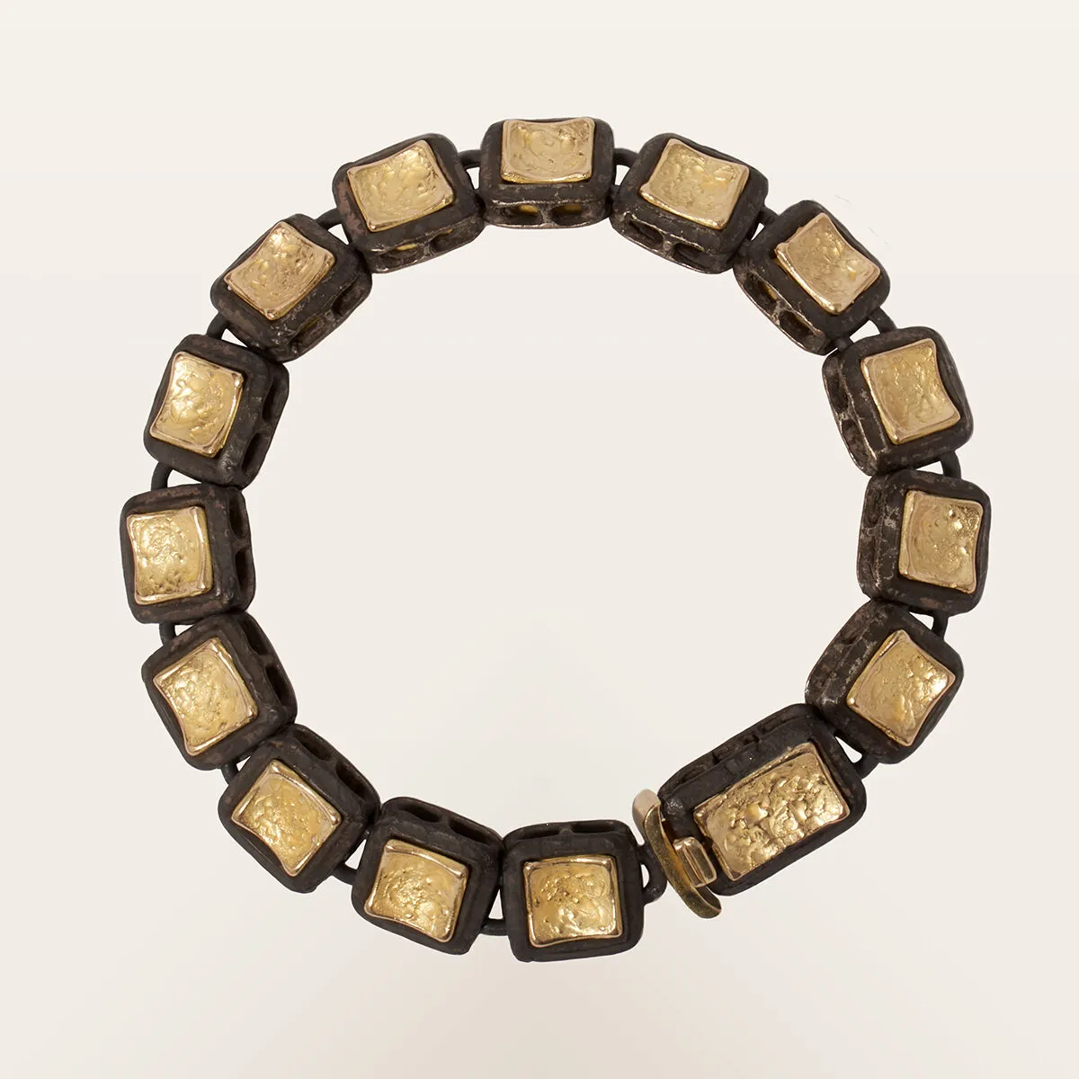 Alfredo Correnti A&C Bracciale Rubini Double Face Quadrato