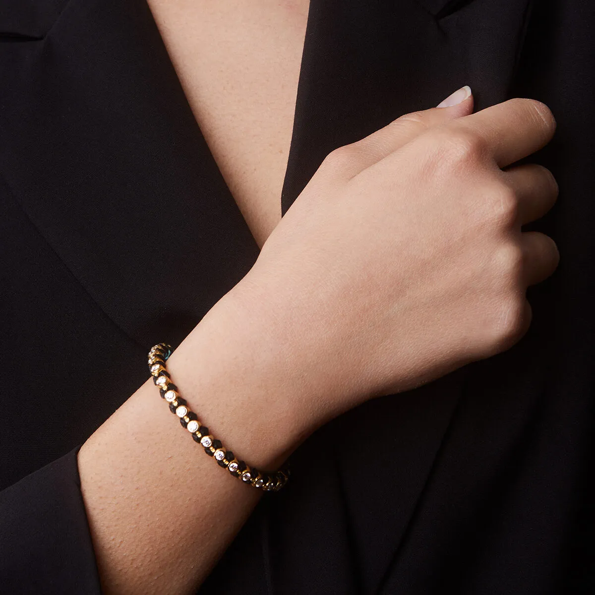 Alfredo Correnti A&C Tennis Bracciale Brillanti