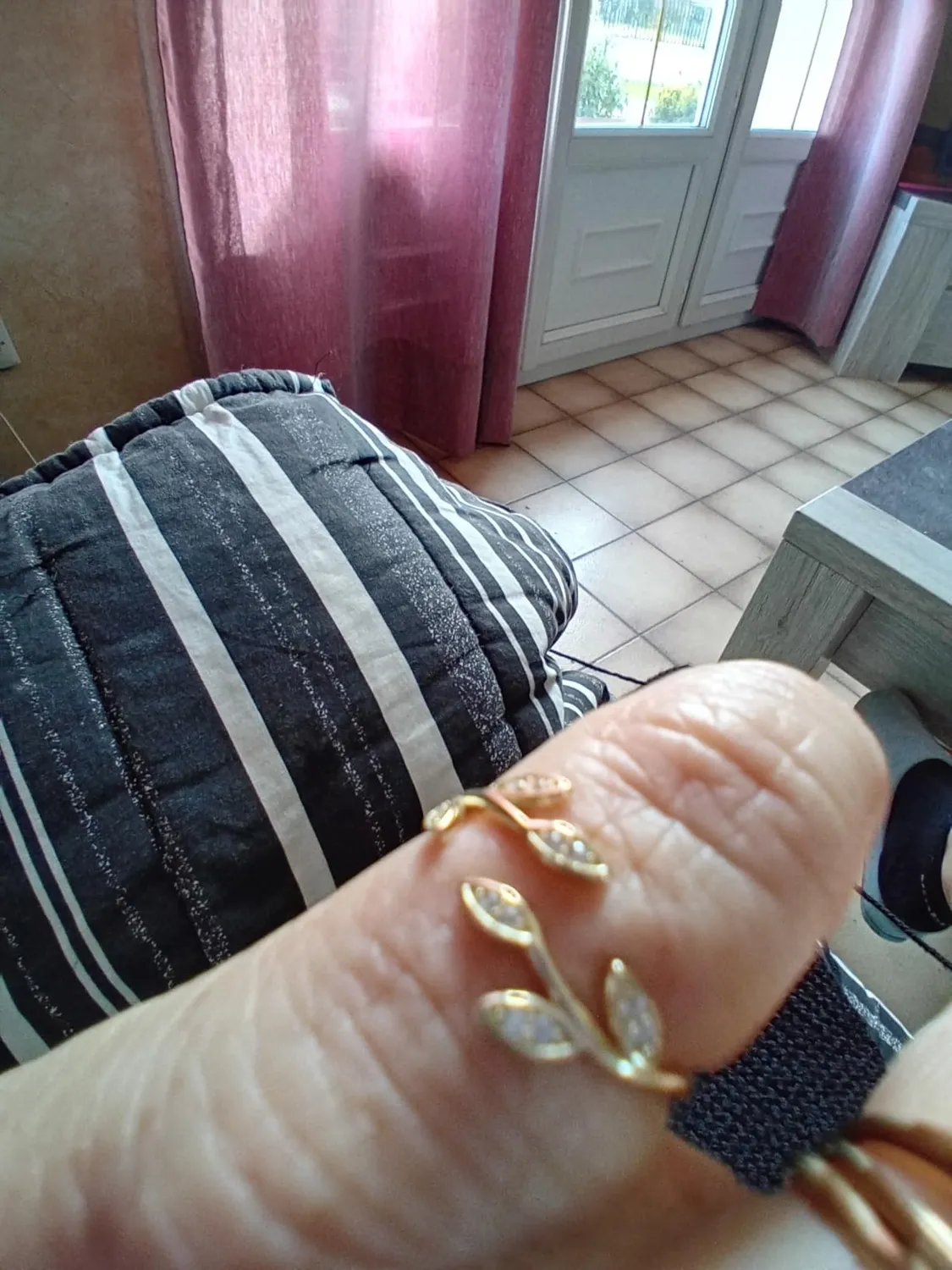 JewelryPalace Foglia di Olivo Anello Argento Regolabile