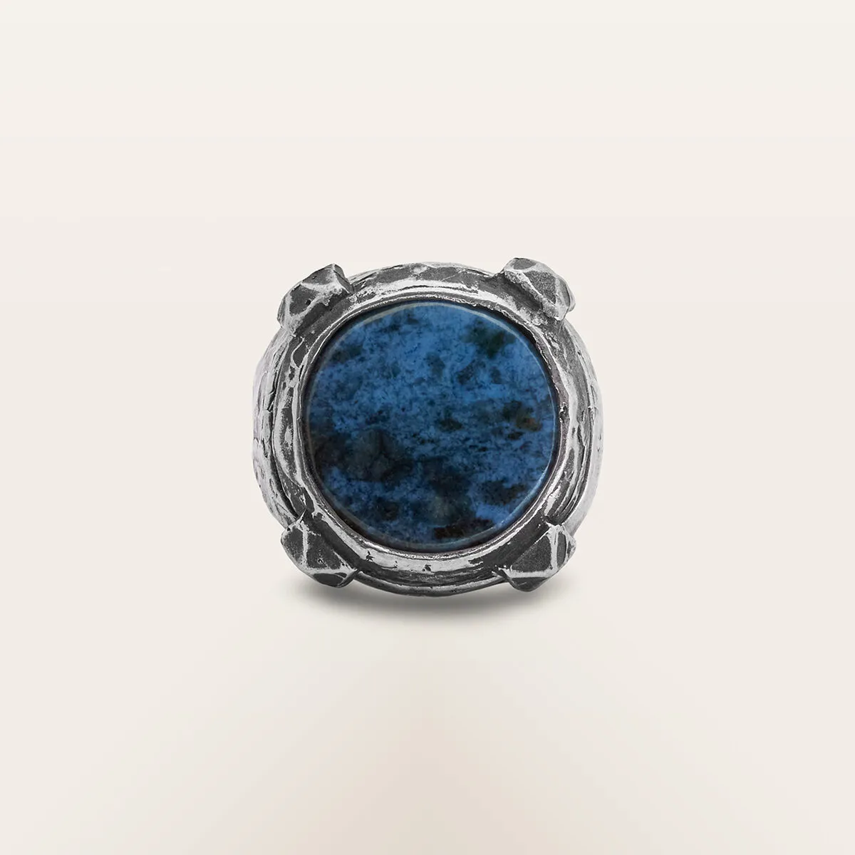 Alfredo Correnti Gea Anello Sodalite pietra blu