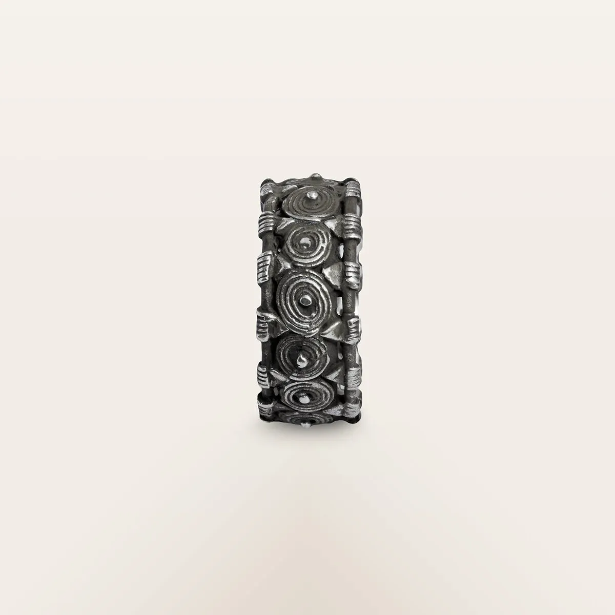 Alfredo Correnti Nesso Fascia Argento Anello